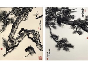 芜湖铁画是“以锤代笔、以铁作墨”