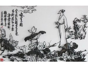  芜湖铁画的主要原料与来源