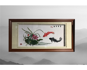 彩色铁画